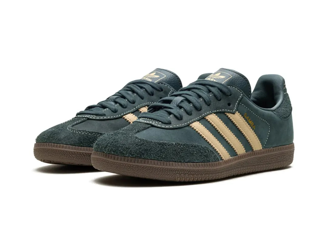 adidas Samba OG Mineral Green Crystal Sand (Women's)