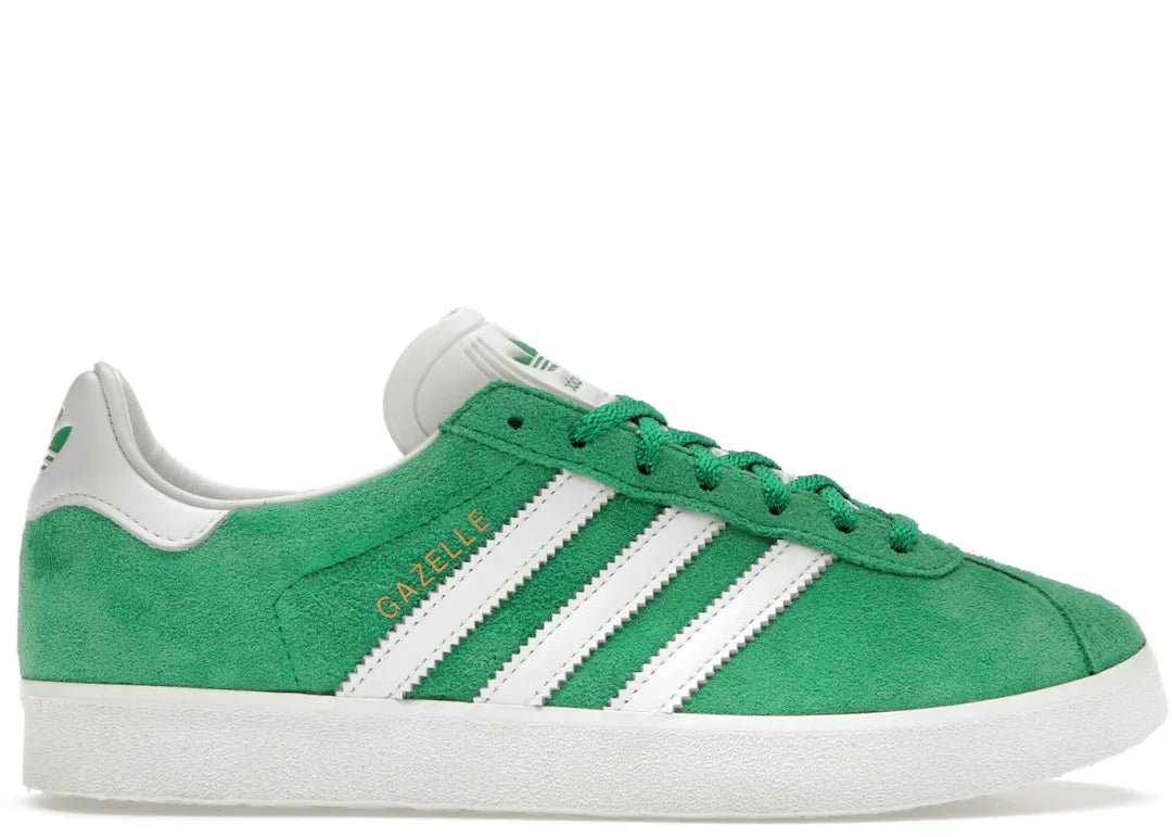 Adidas Gazelle 85 Green White Gold Metallic - PLUGSNEAKRS