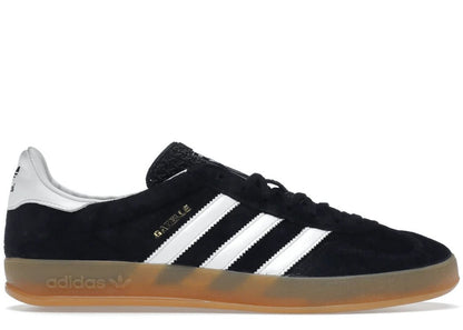 Adidas Gazelle Black White Gum - PLUGSNEAKRS