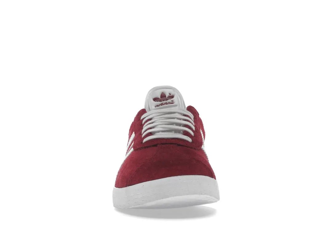 Adidas Gazelle Collegiate Burgundy White - PLUGSNEAKRS