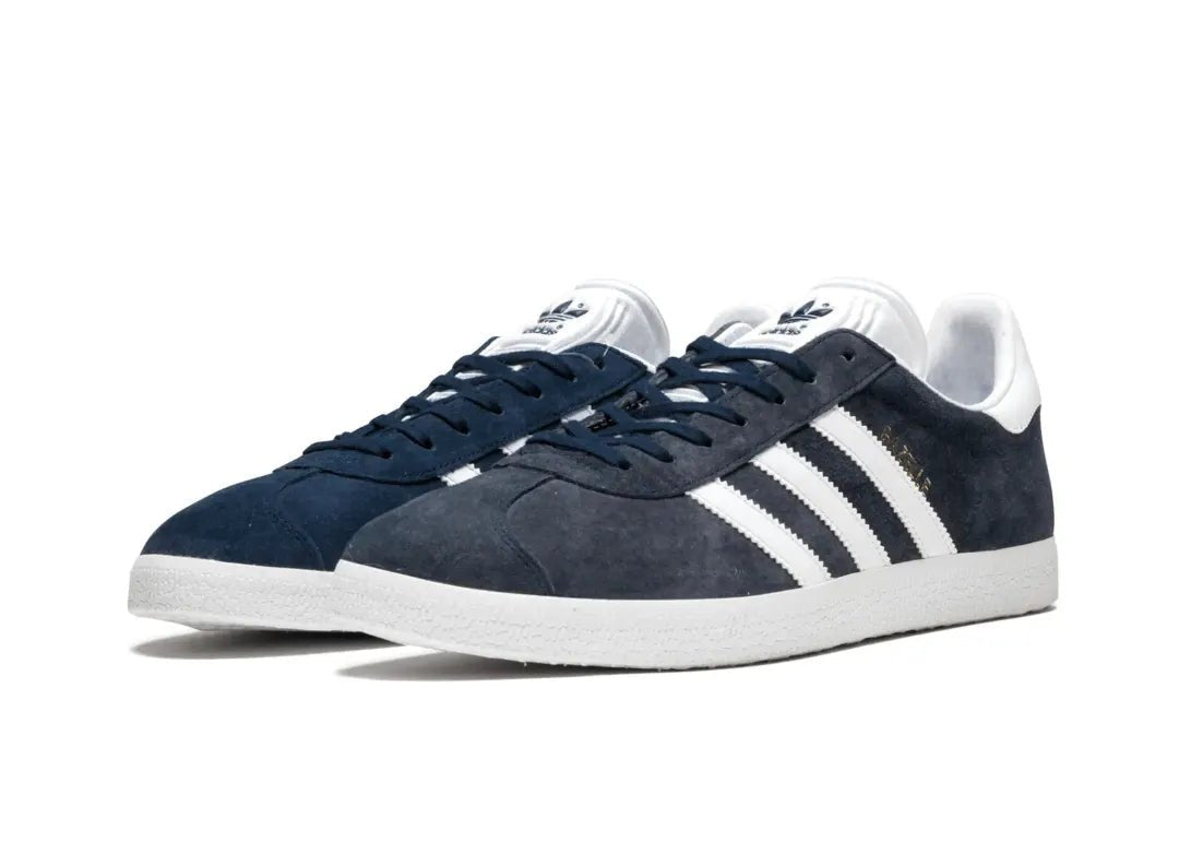 Adidas Gazelle Navy White - PLUGSNEAKRS