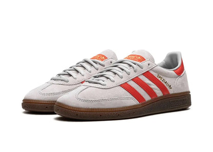 Adidas Handball Spezial Grey Hi-Res Red - PLUGSNEAKRS