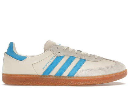 Adidas Samba OG Sporty & Rich Cream Blue - PLUGSNEAKRS