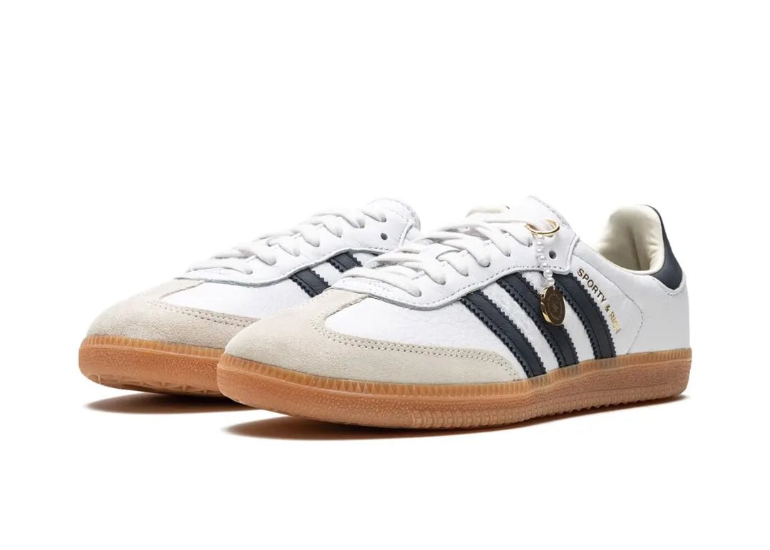 Adidas Samba OG Sporty & Rich White Black - PLUGSNEAKRS