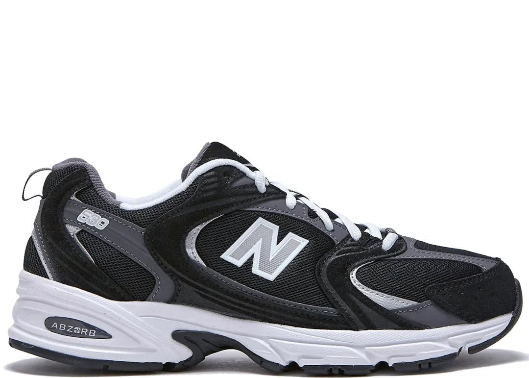 New Balance 530 Classic Black Grey - PLUGSNEAKRS