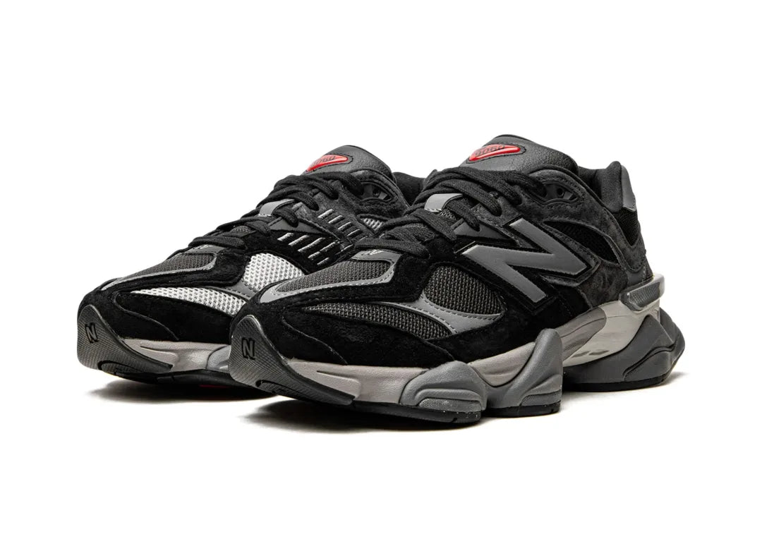 New Balance 9060 Black Castlerock Grey - PLUGSNEAKRS