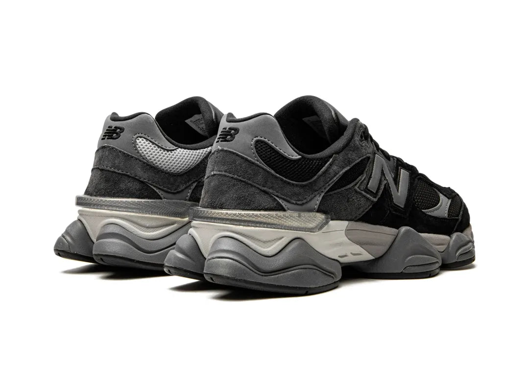 New Balance 9060 Black Castlerock Grey - PLUGSNEAKRS