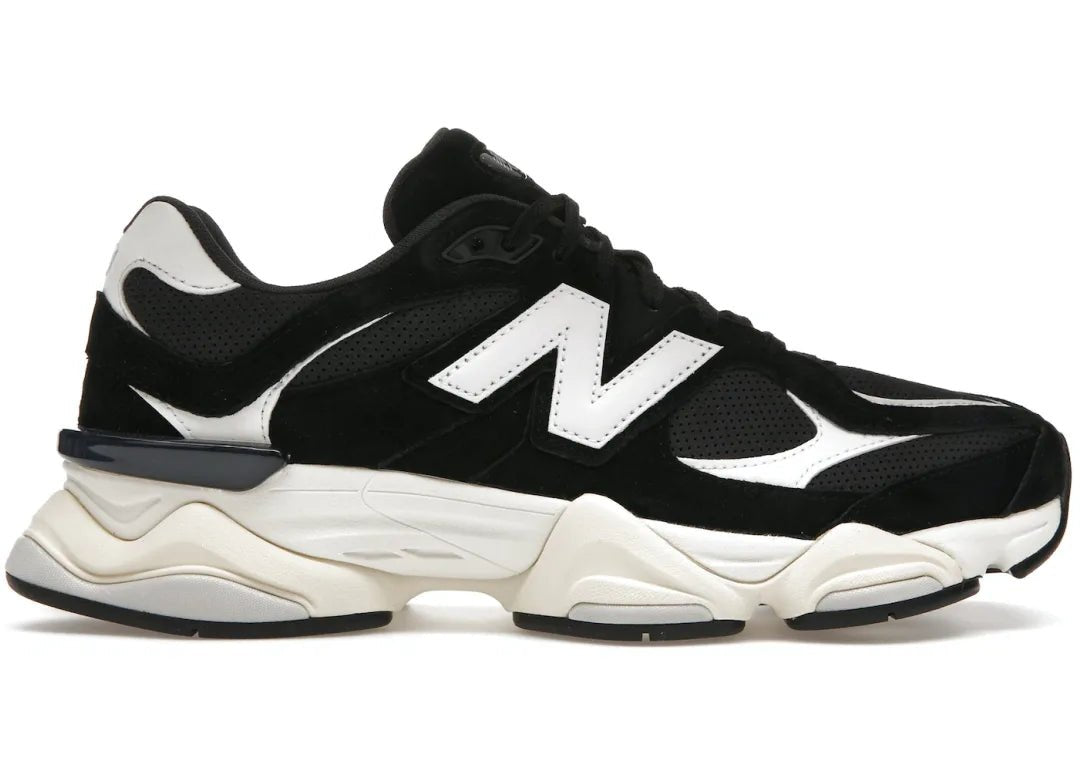 New Balance 9060 Black White - PLUGSNEAKRS