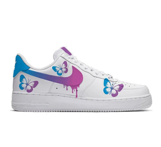 Nike Air Force 1 Custom Farfalle Two-tone - PLUGSNEAKRS