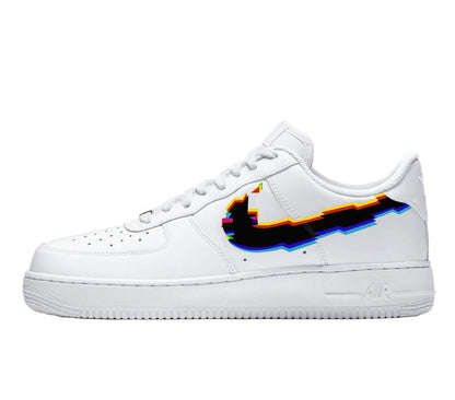 Nike Air Force 1 Custom Glitch - PLUGSNEAKRS