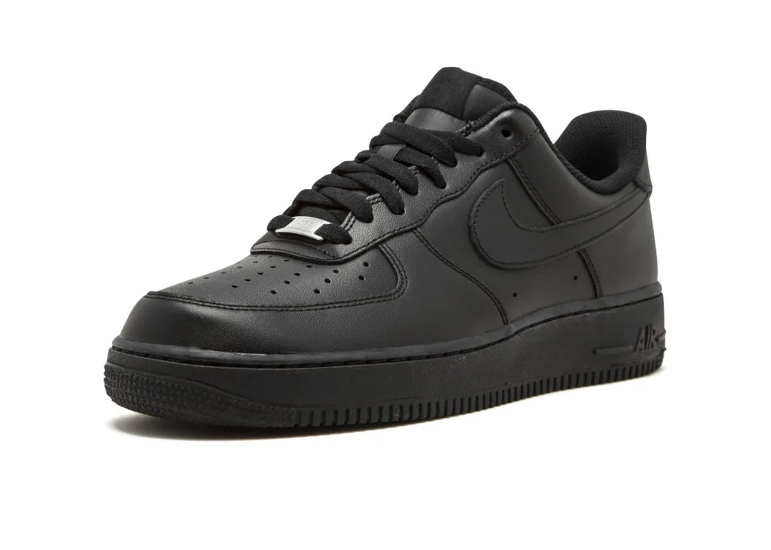 Nike Air Force 1 Low '07 Black - PLUGSNEAKRS