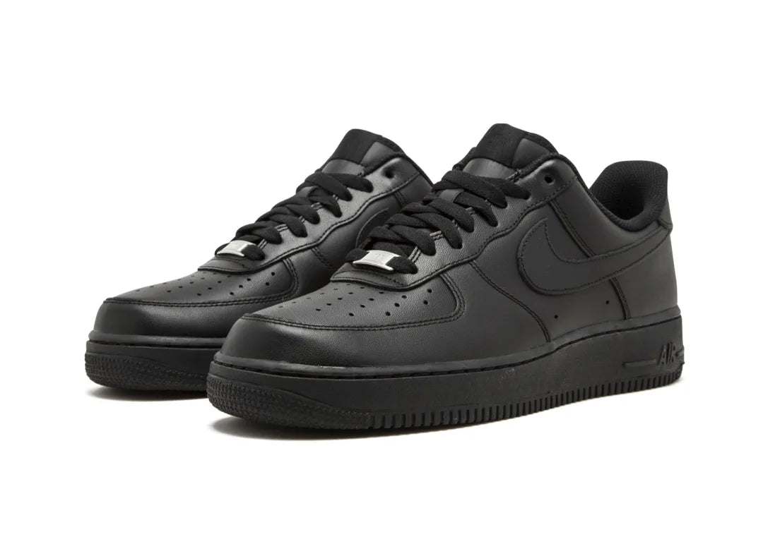 Nike Air Force 1 Low '07 Black - PLUGSNEAKRS