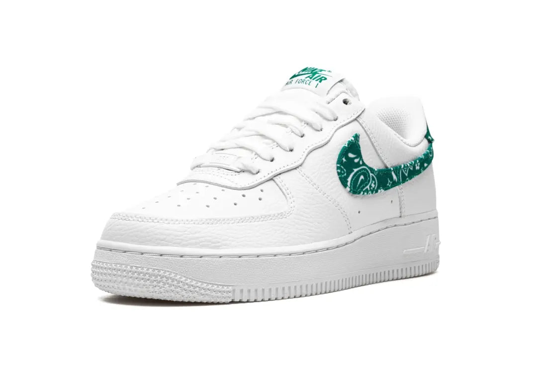 Nike Air Force 1 Low '07 Essential White Green Paisley (W) - PLUGSNEAKRS