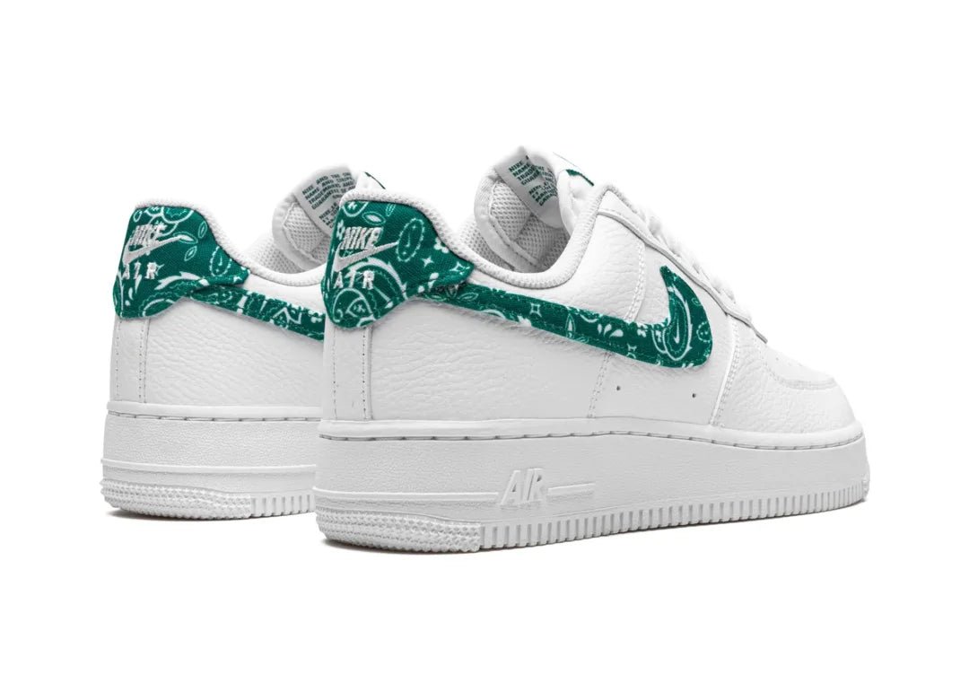 Nike Air Force 1 Low '07 Essential White Green Paisley (W) - PLUGSNEAKRS