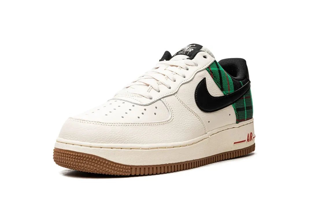 Nike Air Force 1 Low '07 LX Plaid Pale Ivory Stadium Green - PLUGSNEAKRS