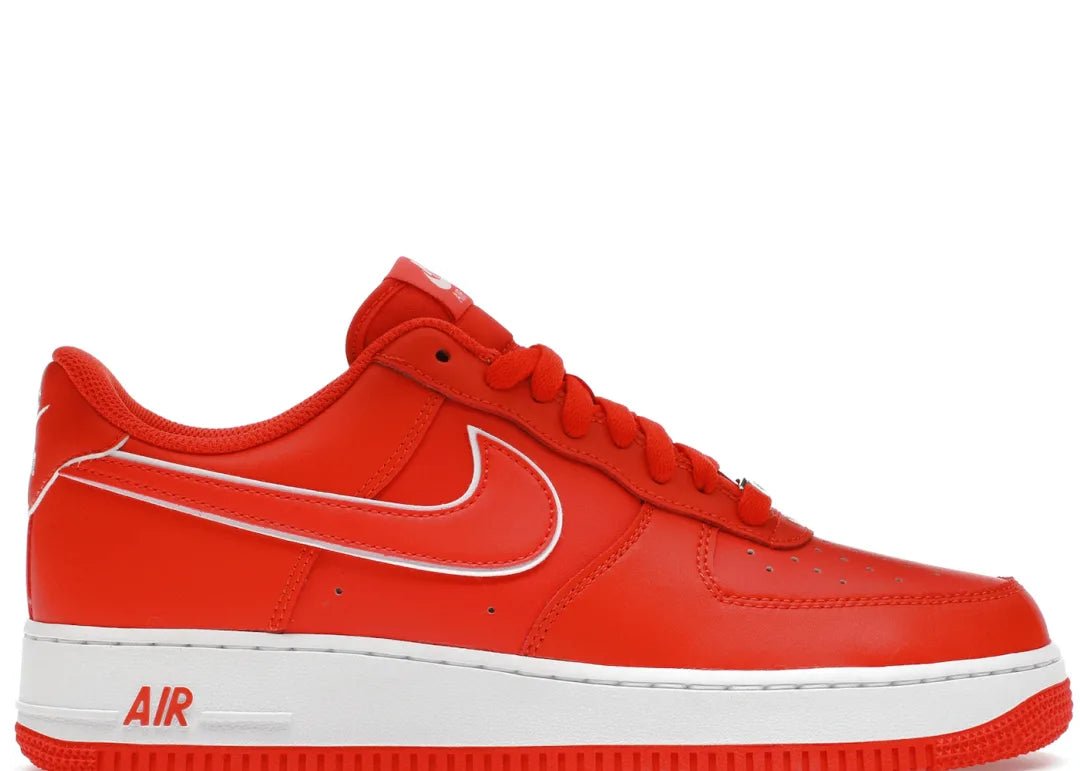 Nike Air Force 1 Low 07 Picante Red White - PLUGSNEAKRS