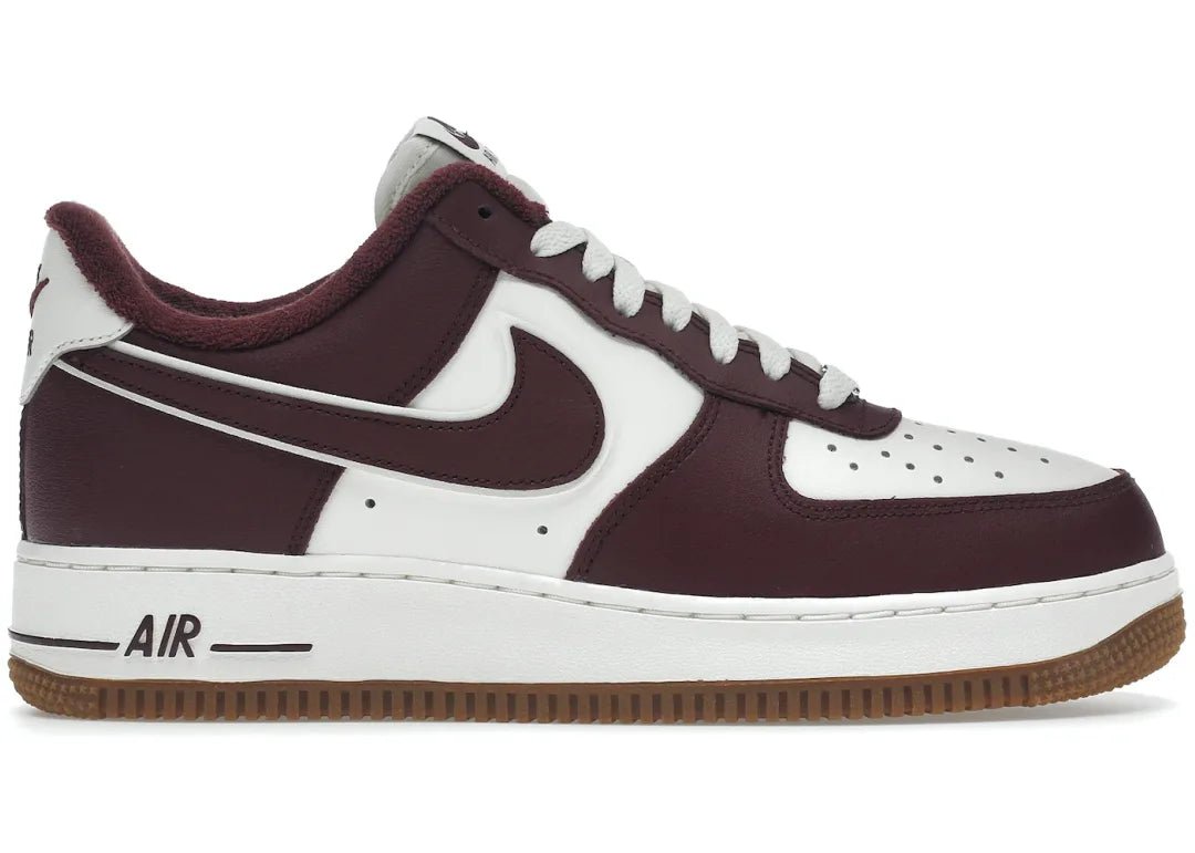 Nike Air Force 1 Low College Pack Night Maroon - PLUGSNEAKRS