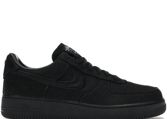 Nike Air Force 1 Low Stussy Black - PLUGSNEAKRS