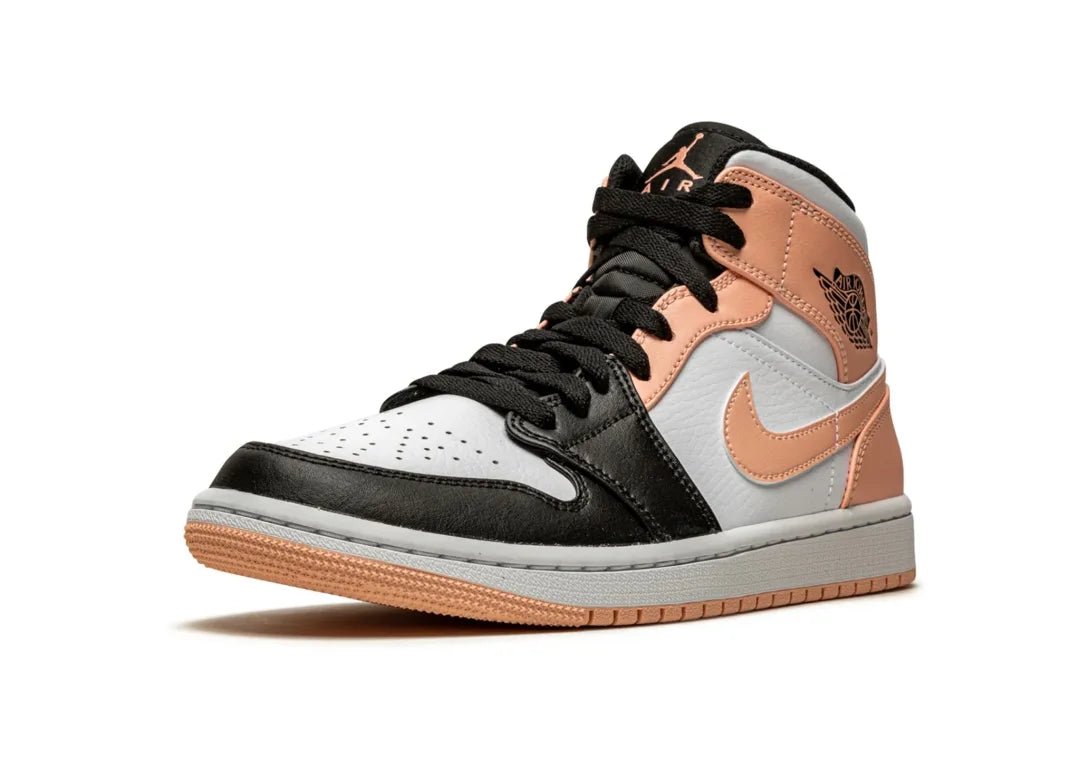 Nike Air Jordan 1 Mid Arctic Orange Black Toe - PLUGSNEAKRS