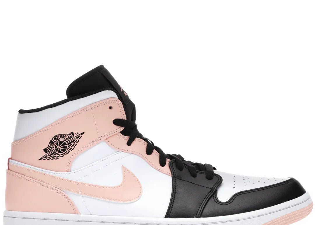 Nike Air Jordan 1 Mid Arctic Orange Black Toe - PLUGSNEAKRS