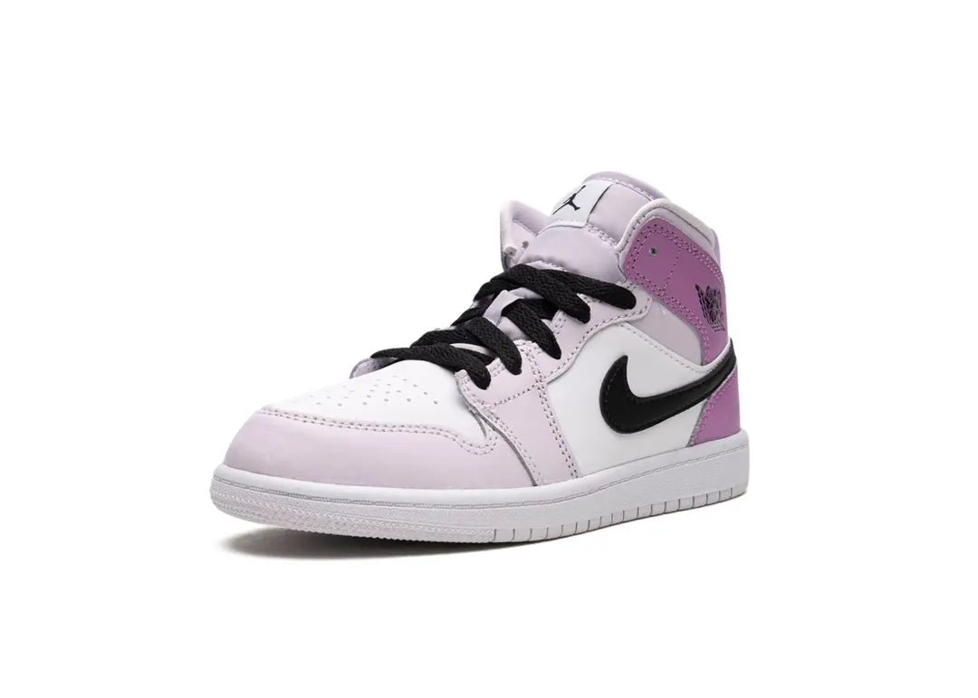 Nike Air Jordan 1 Mid Barely Grape (PS) - PLUGSNEAKRS