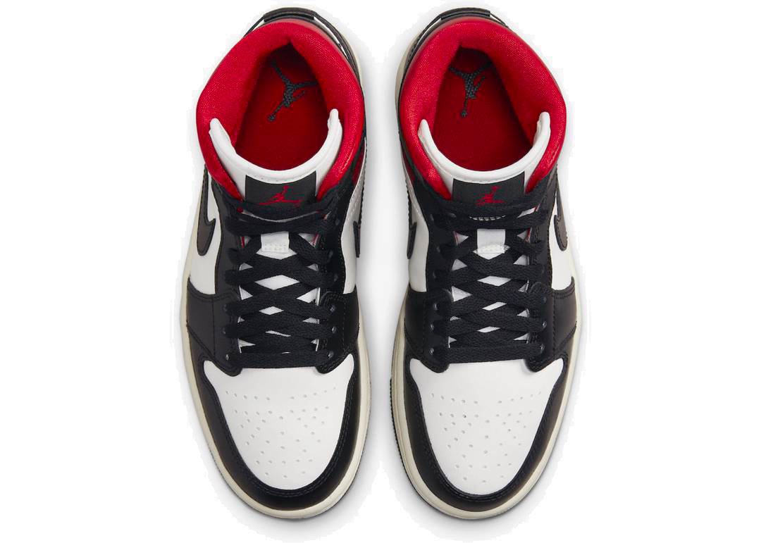 Nike Air Jordan 1 Mid Gym Red Panda - PLUGSNEAKRS