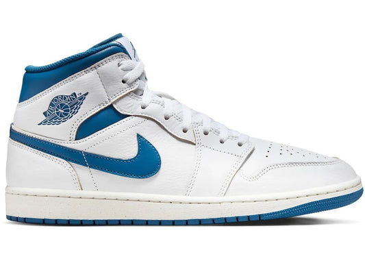 Nike Air Jordan 1 Mid SE Industrial Blue - PLUGSNEAKRS