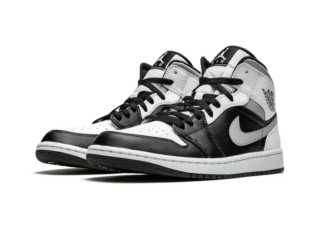 Nike Air Jordan 1 Mid White Shadow - PLUGSNEAKRS