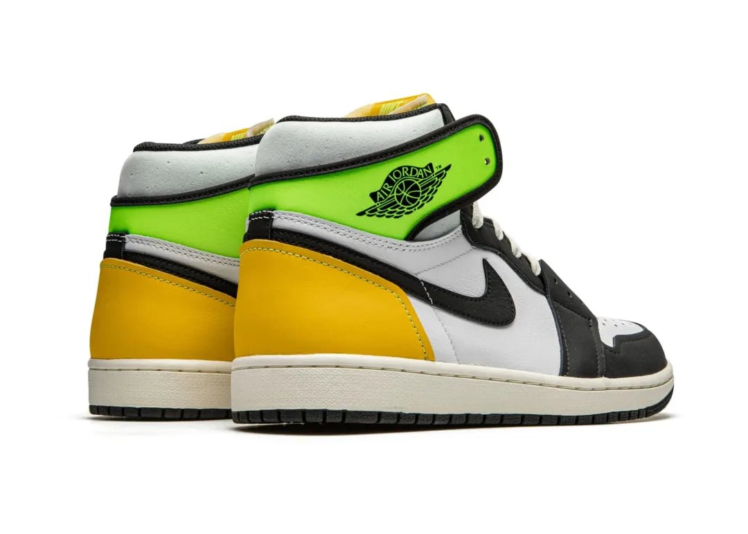 Nike Air Jordan 1 Retro High White Black Volt University Gold