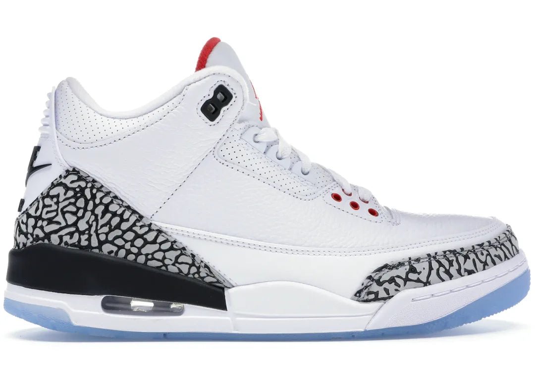 Nike Air Jordan 3 Retro Free Throw Line White Cement