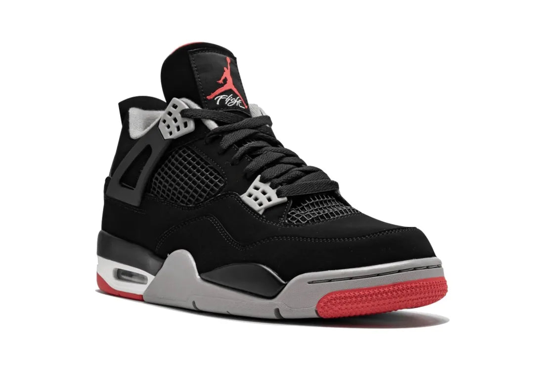 Nike Air Jordan 4 Retro Bred - PLUGSNEAKRS