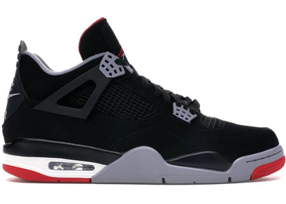 Nike Air Jordan 4 Retro Bred - PLUGSNEAKRS