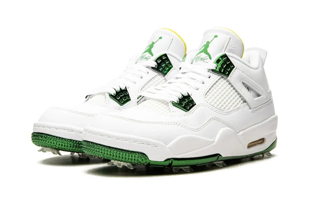 Nike Air Jordan 4 Retro Golf Metallic Green