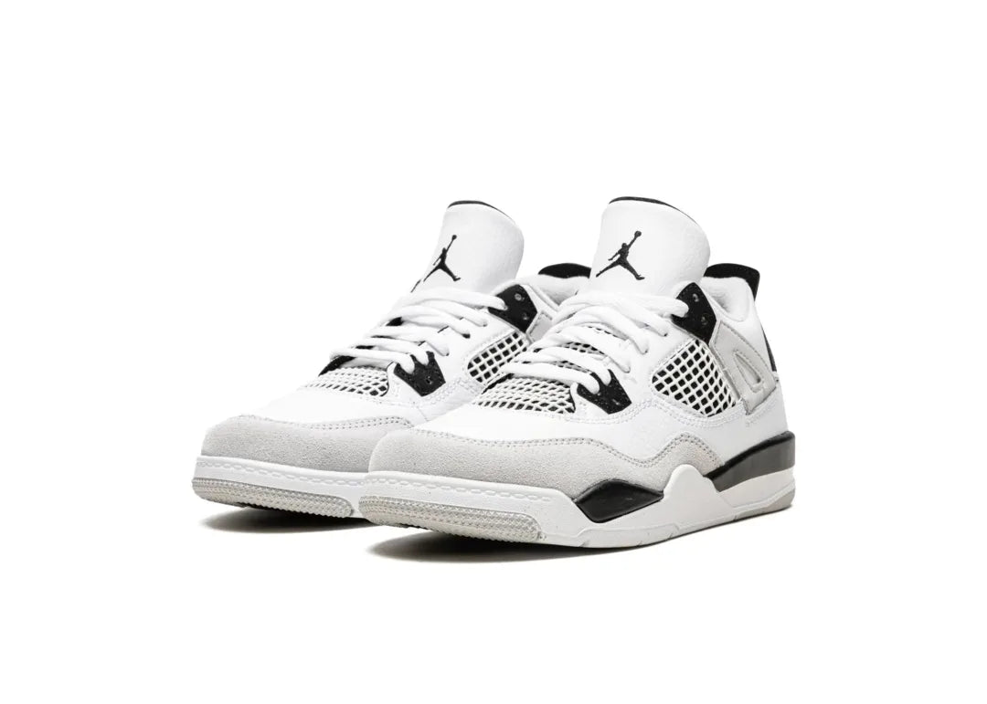 Nike Air Jordan 4 Retro Military Black (PS) - PLUGSNEAKRS