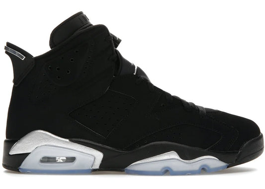 Nike Air Jordan 6 Retro Chrome Metallic Silver