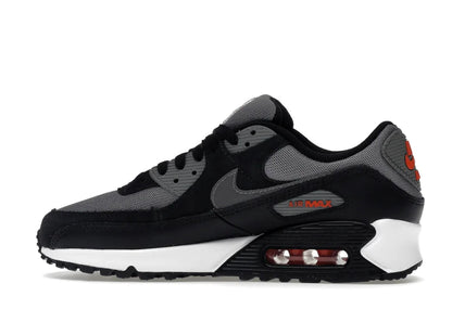 Nike Air Max 90 Grey Black Red - PLUGSNEAKRS