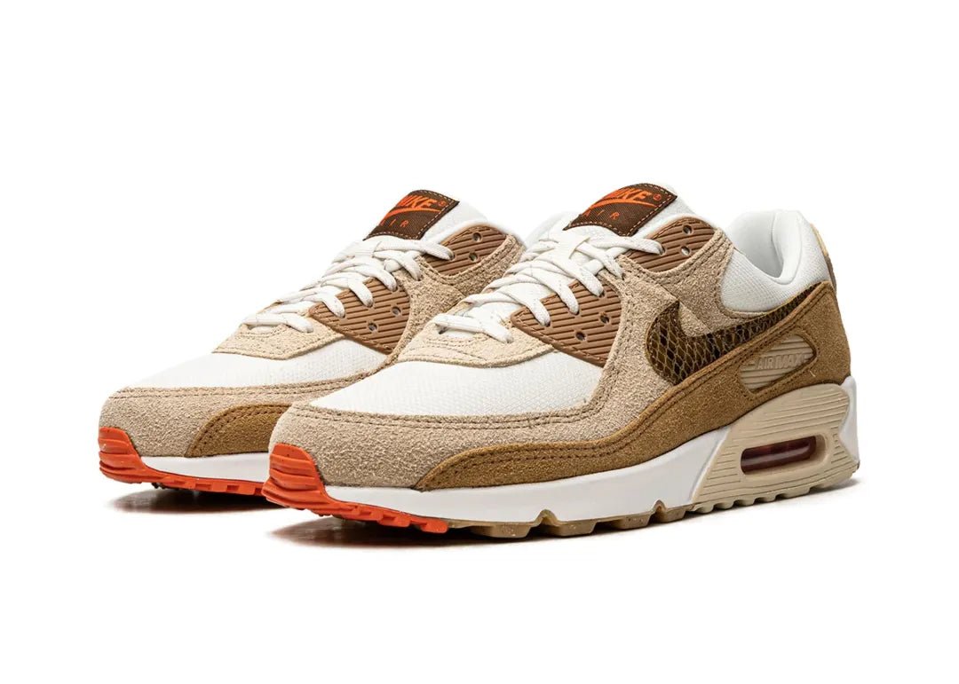 Nike Air Max 90 SE Pale Ivory Snakeskin Swoosh