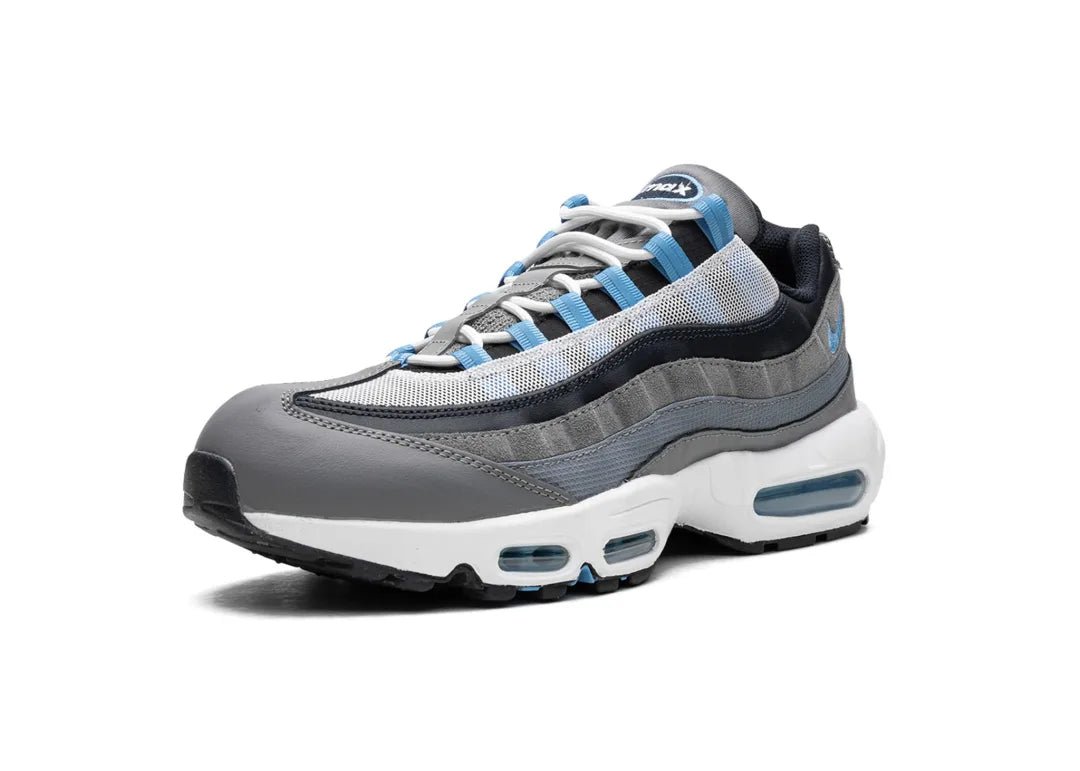 Nike Air Max 95 Cool Grey University Blue Dark Obsidian - PLUGSNEAKRS