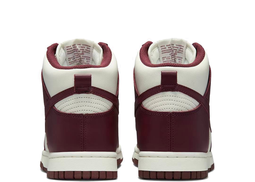 Nike Dunk High Burgundy Crush