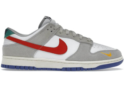 Nike Dunk Low Light Iron Ore Red Blue - PLUGSNEAKRS