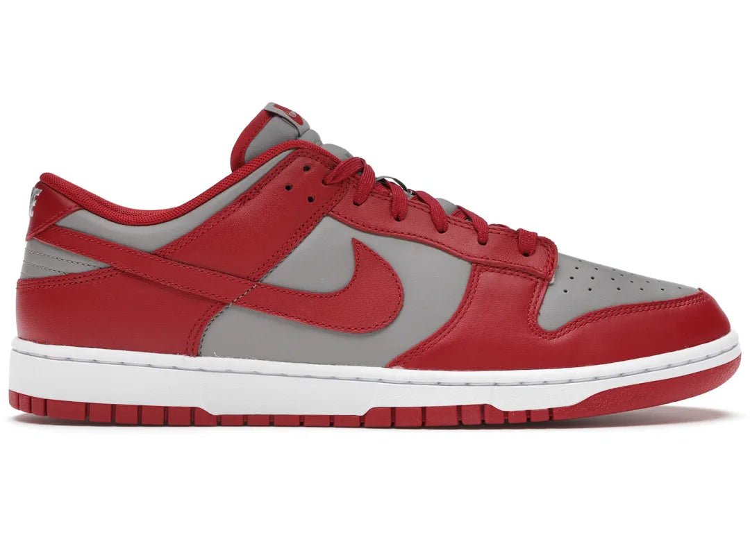 Nike Dunk Low Retro Medium Grey Varsity Red UNLV - PLUGSNEAKRS