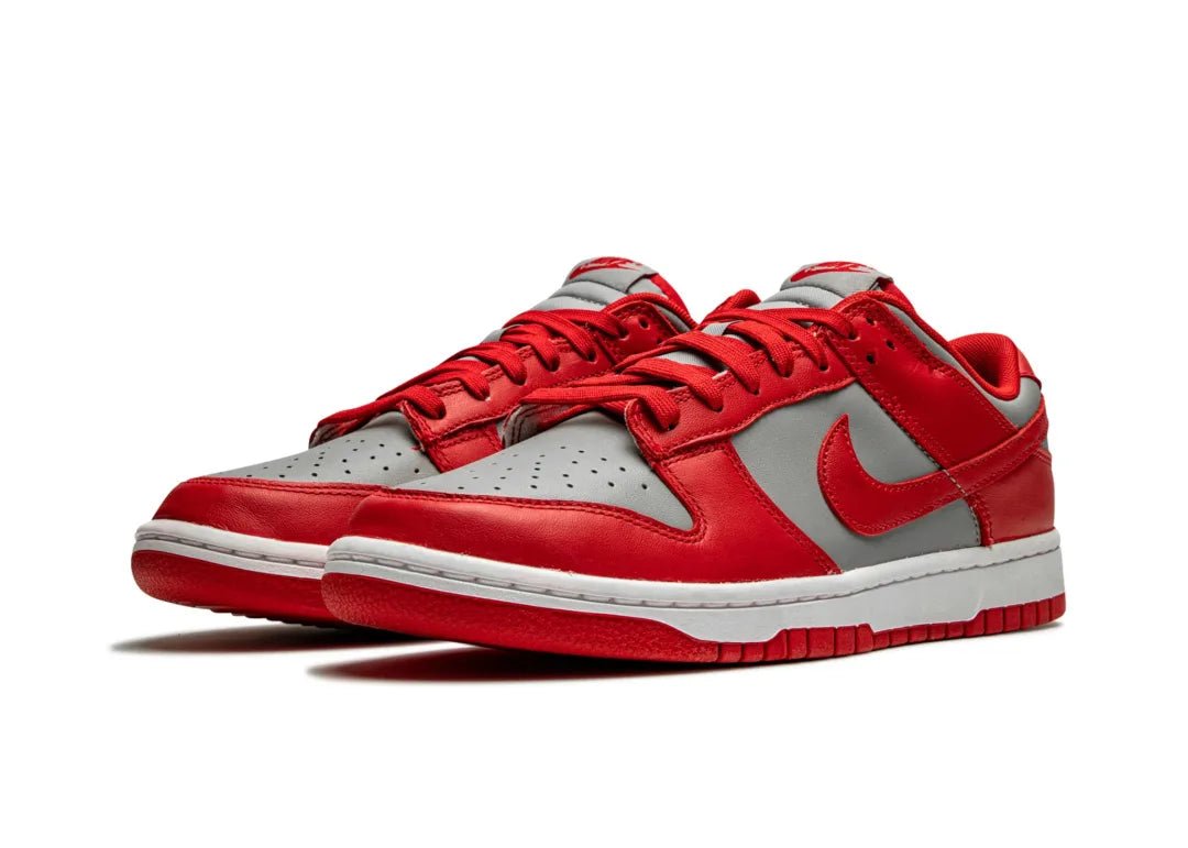 Nike Dunk Low Retro Medium Grey Varsity Red UNLV - PLUGSNEAKRS