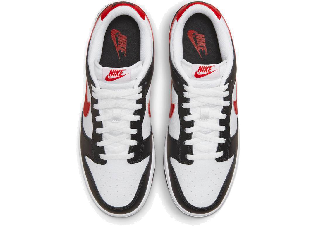 Nike Dunk Low Retro Red Swoosh Panda