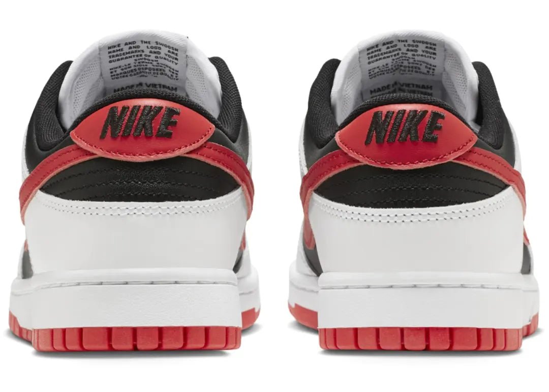 Nike Dunk Low Retro White Black University Red - PLUGSNEAKRS