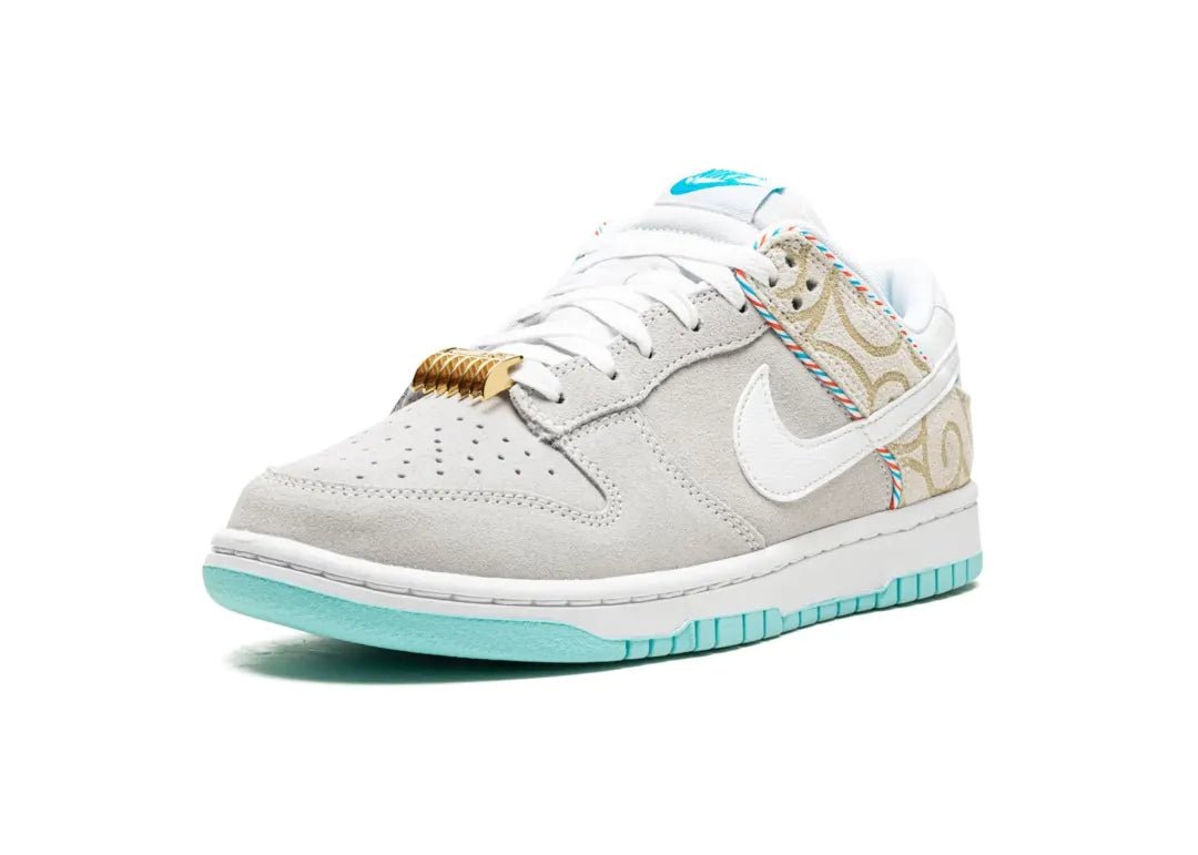 Nike Dunk Low SE Barber Shop Grey - PLUGSNEAKRS