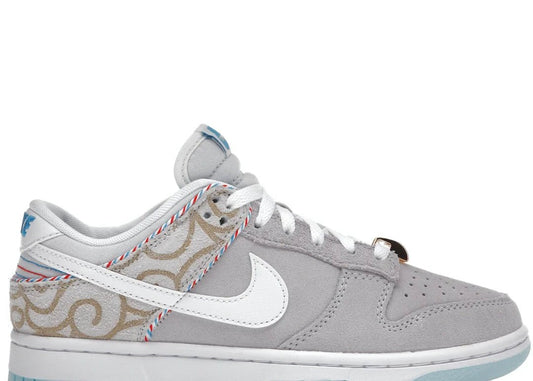 Nike Dunk Low SE Barber Shop Grey - PLUGSNEAKRS