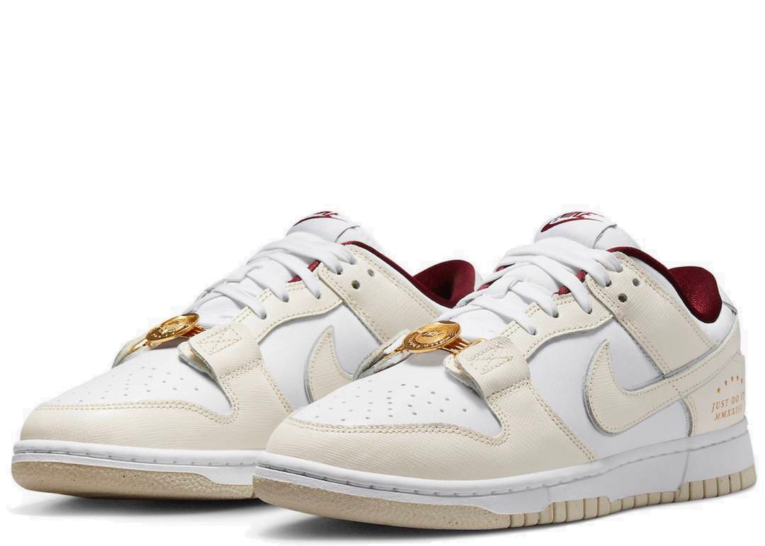 Nike Dunk Low SE Just Do It White Phantom - PLUGSNEAKRS