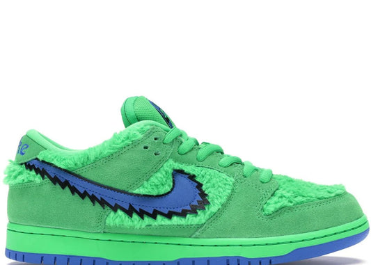 Nike SB Dunk Low Grateful Dead Bears Green - PLUGSNEAKRS