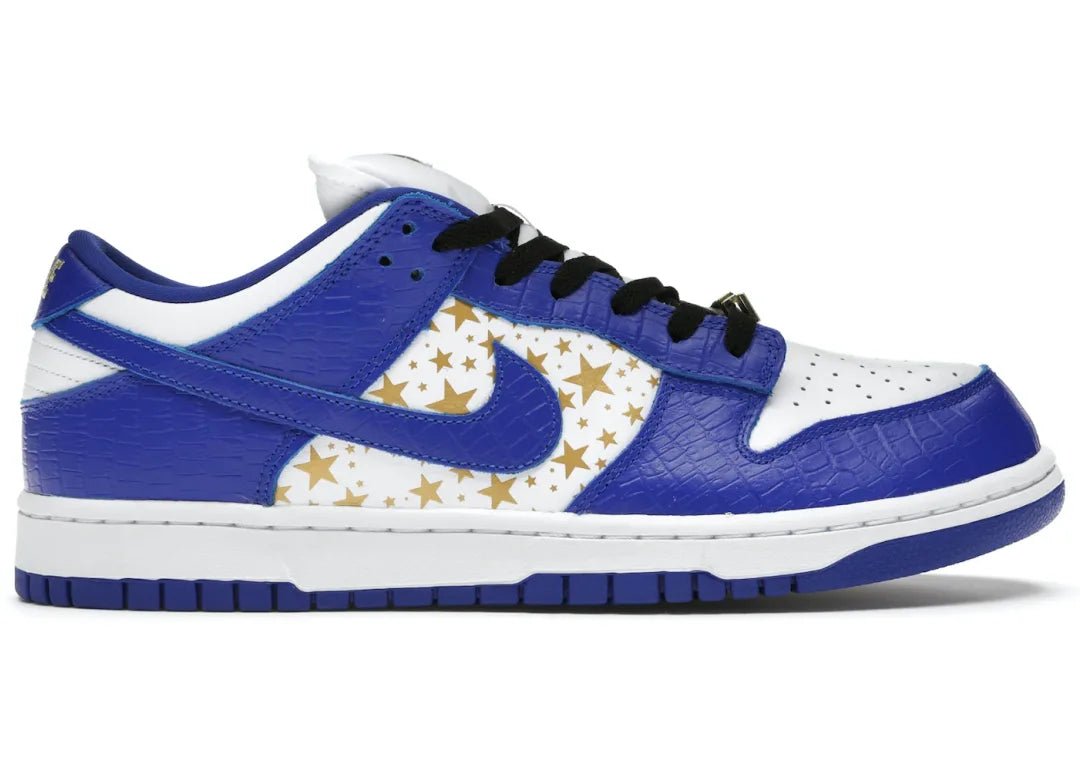 Nike SB Dunk Low Supreme Stars Hyper Royal - PLUGSNEAKRS