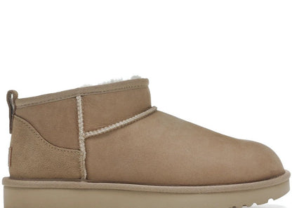 UGG Classic Ultra Mini Boot Sand (W) - PLUGSNEAKRS